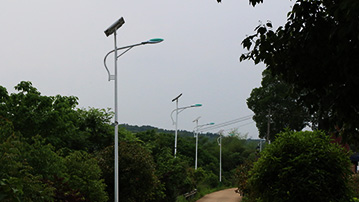 長沙市開福區(qū)沙坪街道漢回村第二期太陽能路燈